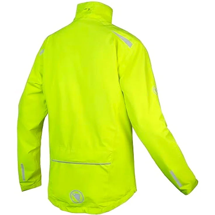 Endura Hummvee Herren Velojacke, wasserdicht und atmungsaktiv, Gelb, Größe L – Bild 3