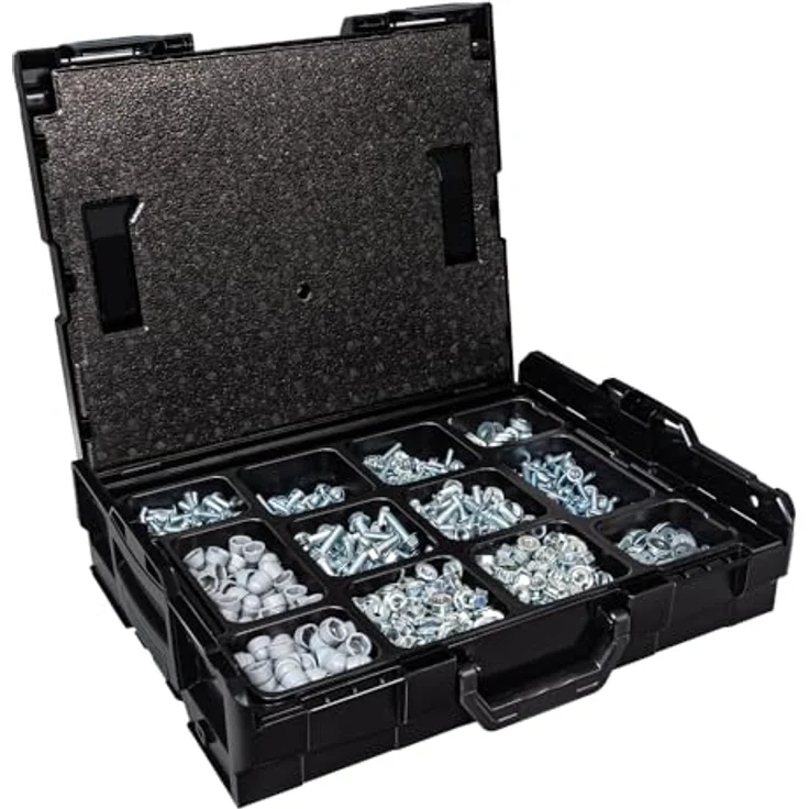 L-BOXX 1000010126 Kleinteileeinsatz 12 Mulden für L-BOXX 102, schwarz Kunststoff – Bild 3