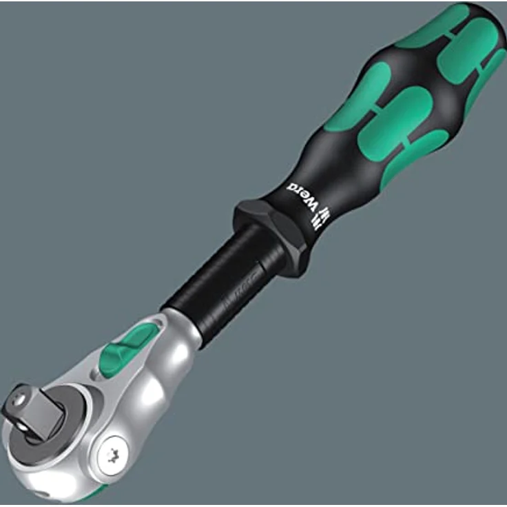 Wera Werkzeugbox 9720, 37-teiliges 8000 A Zyklop Set mit Speed-Knarre, Schaumstoffeinlage und Wobble-Verlängerung – Bild 8