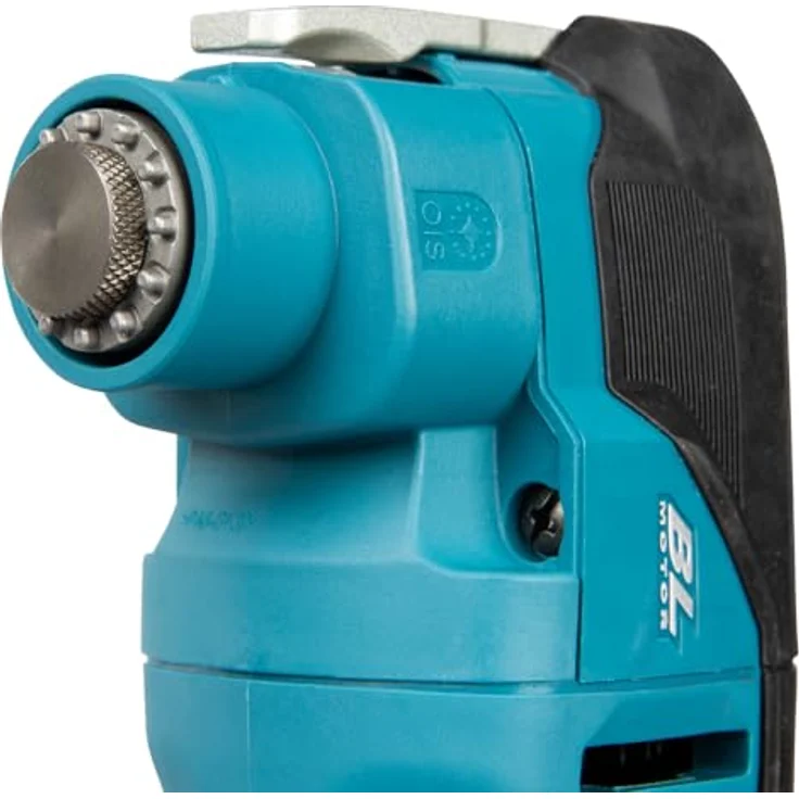 Makita DTM53Z Akku-Multifunktionswerkzeug, bürstenloser Motor, konstante Leistung, werkzeugloser Zubehörwechsel, 18 V – Bild 4