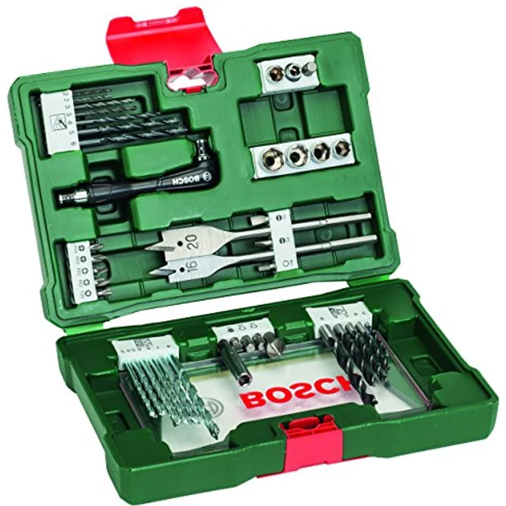 Bosch V-Line Bohrer- und Bit-Set, 41-teilig, mit Winkelschrauber (2607017316) – Bild 4