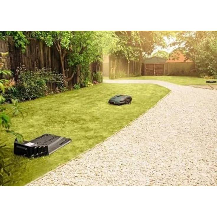 Bosch Home and Garden 06008B0501 Bosch Ladestation (für Rasenmäher Indego 350-400-350 Connect-400 Connect-S, im Karton) – Bild 3