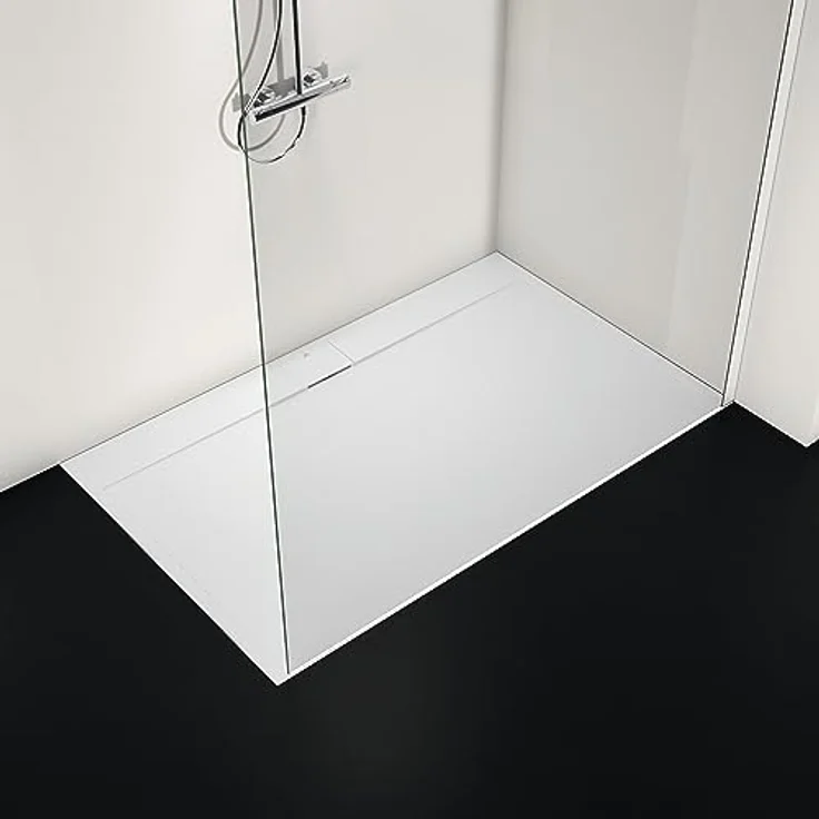 Ideal Standard, Duschwanne, Ultra Flat S i.life Rechteck-Brausewanne, 1600x1000x30mm, Carraraweiß – Bild 4