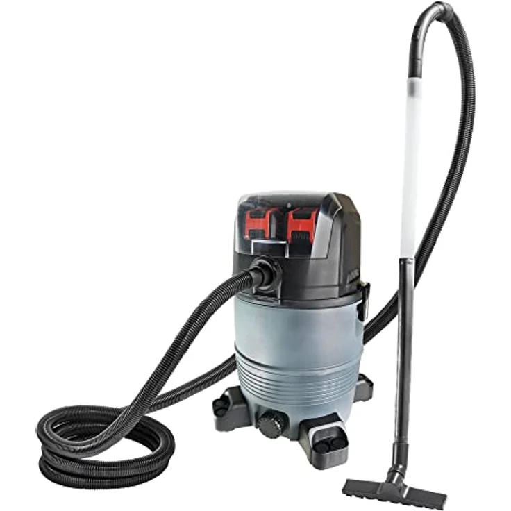 Heissner Akku Teichschlammsauger Power-X-Change, 36V, 500W, 35L, kabellos, Nass- und Trockensauger mit Selbstentleerung – Bild 1