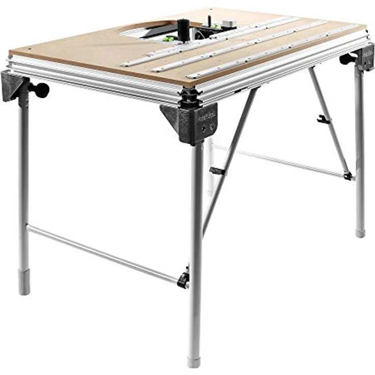 Festool Multifunktionstisch MFT/3 Conturo-AP, Arbeitstisch mit 0-47° schwenkbarem Kantenanleimer, 1157 x 773 mm – Bild 1