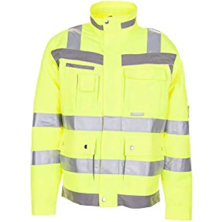 Planam Plaline Warnschutz Blouson gelb/zink Größe 94