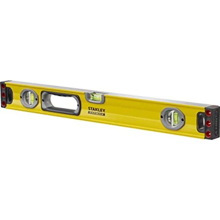 Stanley FatMax Wasserwaage II, Hohlprofil (60cm Länge, horizontale Libelle, vertikale Libellen, Aluminiumkorpus) 1-43-534 – Bild 10