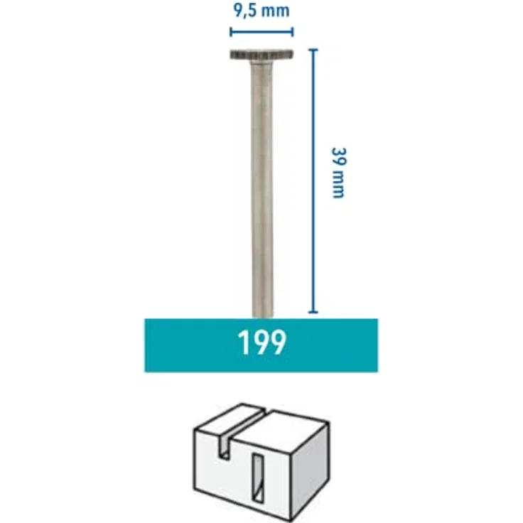 Dremel Fräsmesser Arbeits-Ø: 9,5 mm – Bild 2