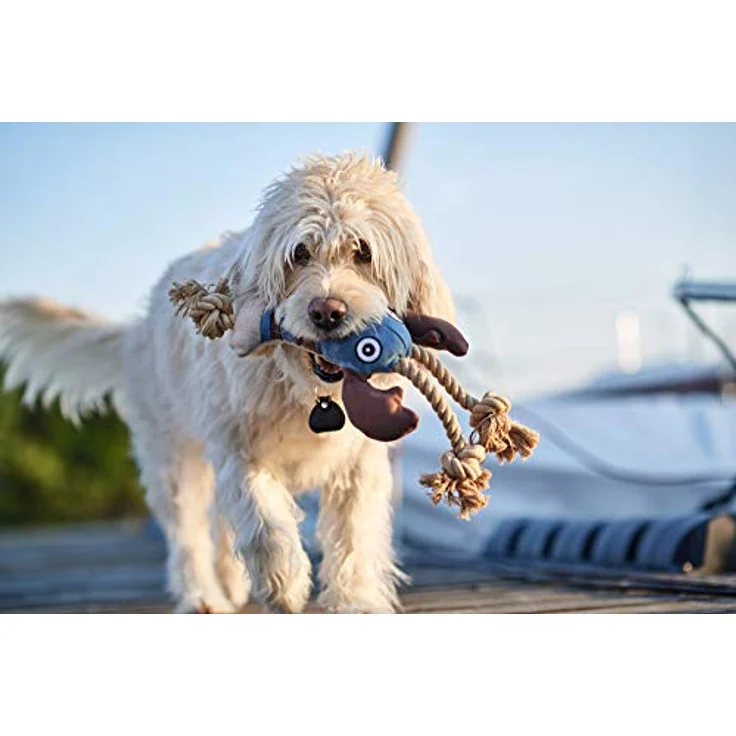 HUNTER Hundespielzeug Canvas Sansibar Rantum Hummer 21 cm (43 cm Gesamtlänge) – Bild 2