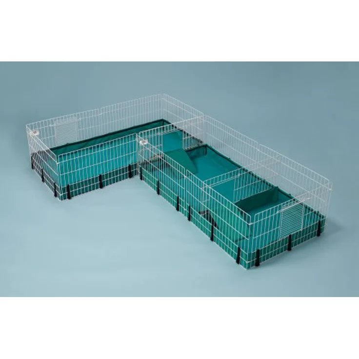 MidWest Plus Meerschweinchenkäfig, mit Deckeneinsatz, 119 x 61 x 36 cm – Bild 4