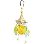 HappyBird | "Wingmate Willy - Weidenfigur Vogelspielzeug aus Weidenkugeln für Sittiche | ca. 18 x 14 x 8 cm