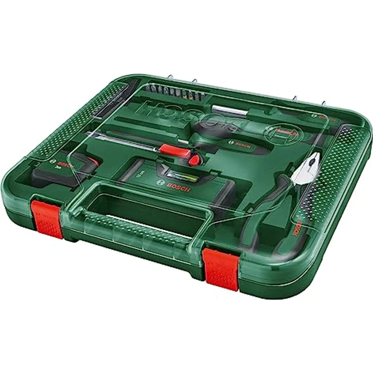 Bosch Handwerkzeug-Set 18-teilig 1600A02BY5, universelles Werkzeug mit praktischem Transportkoffer – Bild 3