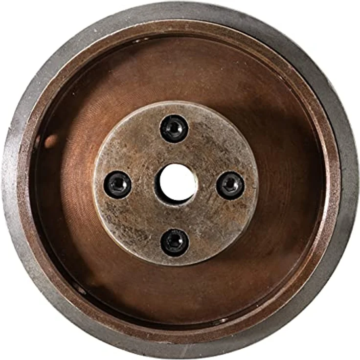 Güde 11418 Backenfutter zentral justierbar, 4 Backen, M18 IG Aufnahme, Spannbereich 8-170 mm, Ø 150 mm, schwere Guss-Ausführung, passend für Drechselbank Typ 1000 + GDM 1000 – Bild 2