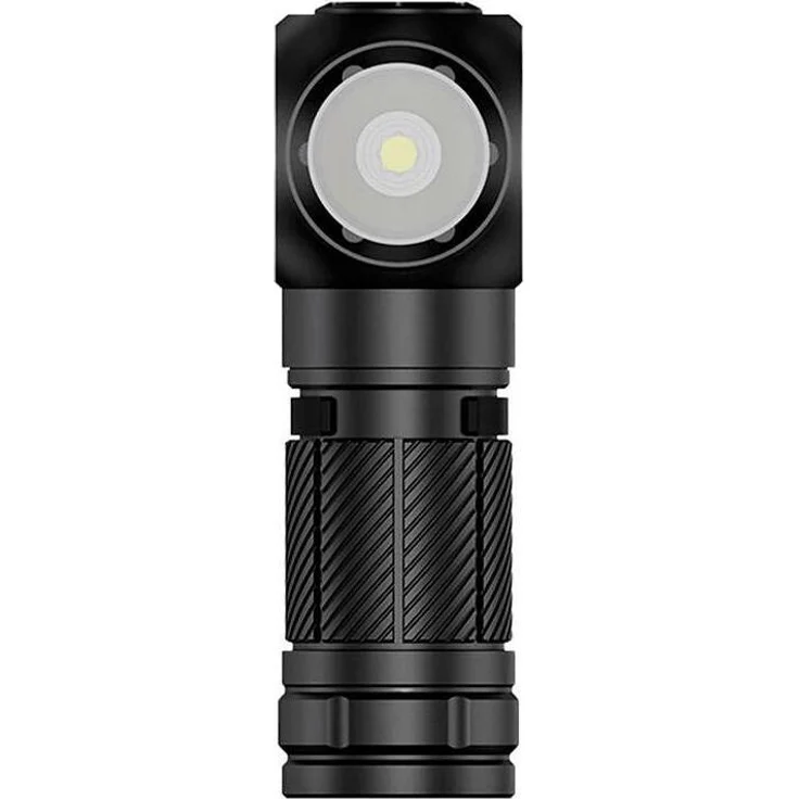 Superfire TH03 Multifunktions-Taschenlampe, 400 lm, Handlampe und Stirnlampe mit 180° einstellbarem Beleuchtungswinkel, 5 Modi