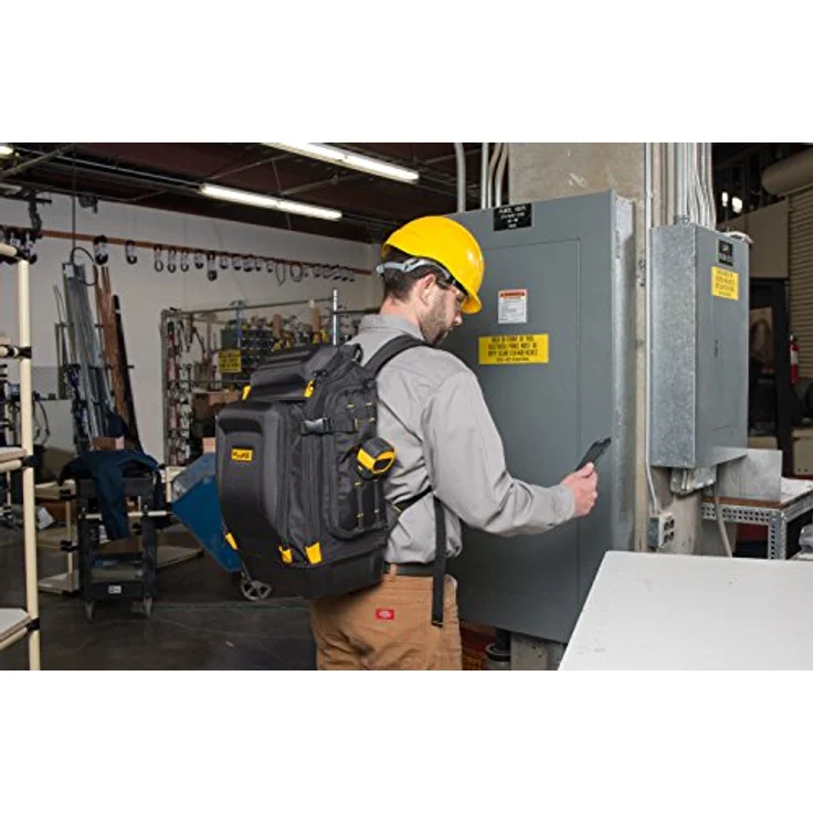 Fluke Pack30 Professioneller Werkzeugrucksack + Isoliertes Handwerkzeug-Starterset (5 isolierte Schraubendreher und 3 isolierte Zangen) – Bild 4