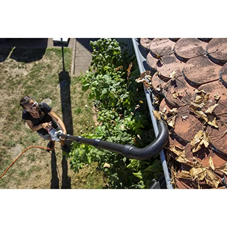 IKRA Elektro Laubbläser & Laubsauger IEBV 3200, mit Blasrohrverlängerung – Bild 7