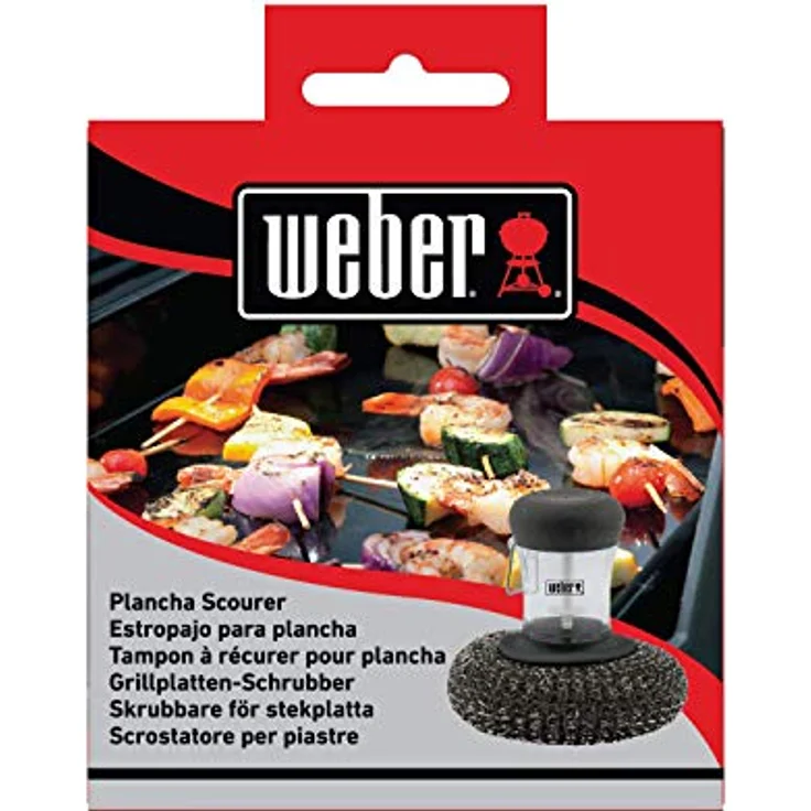 Weber Plancha Grillplatten-Splbrste, Reinigungsbrste, 6209 – Bild 3
