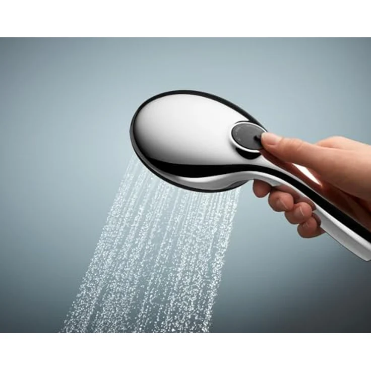 Grohe Vitalio Start 110, Brause-Wandhalterset chromfarben mit 2 Strahlarten und Montage ohne Bohren – Bild 3