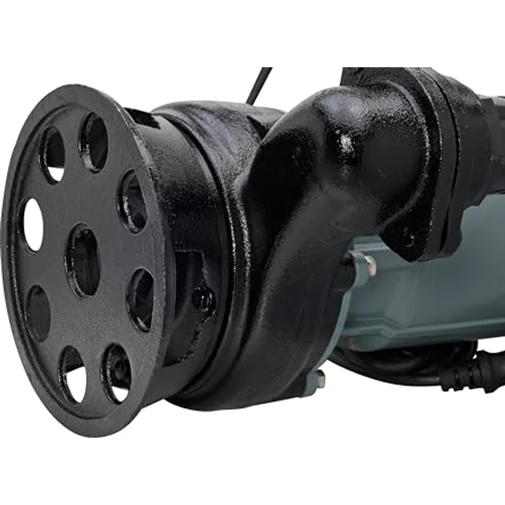 CHM GmbH Schmutzwasserpumpe Magnum 4500 Fäkalienpumpe H.max 20m, 30.000 L/h mit C-Schlauch 20 m für Partikel bis 30mm, 2 Zoll Storz Anschluss – Bild 3