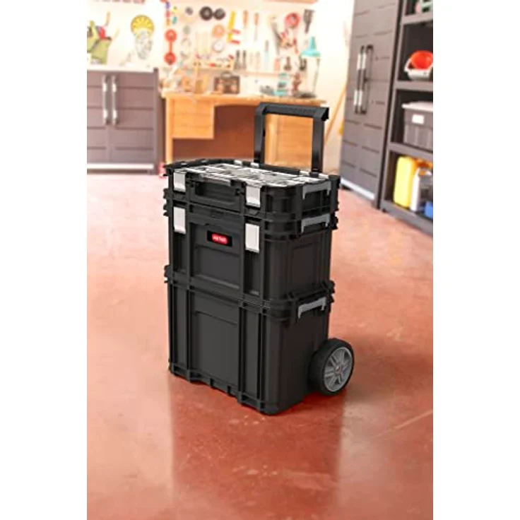 KETER 238273 Werkzeugkasten-Set Schwarz – Bild 6