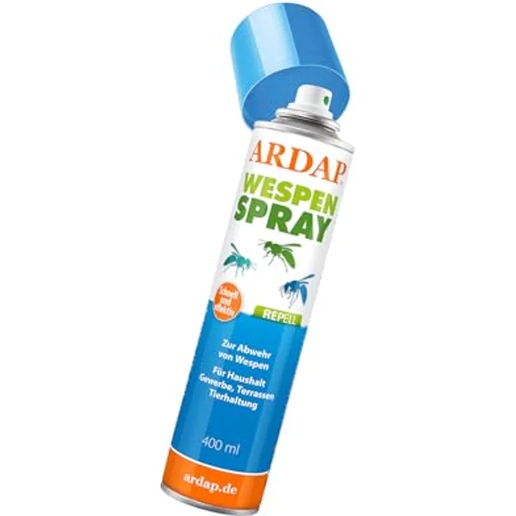 ARDAP Repell Wespenspray 400ml - Sofortwirkung - Wirkt schnell & effektiv