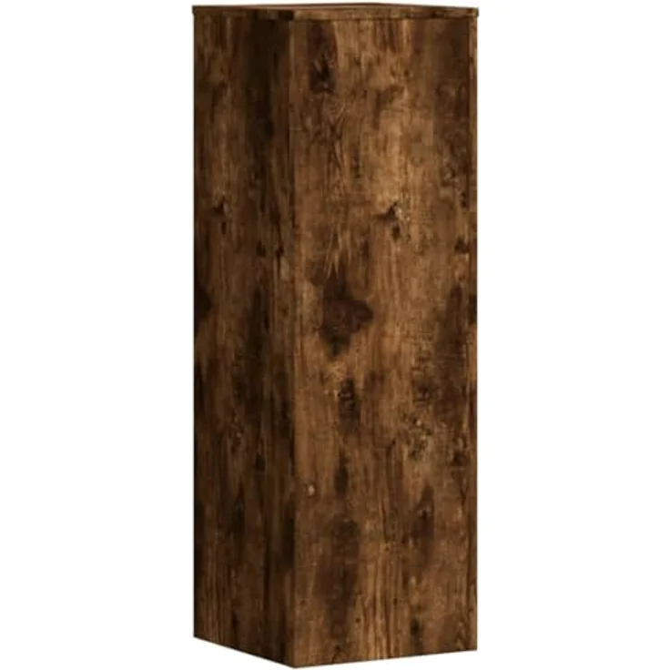vidaXL Blumenständer 2 Stk Räuchereiche 33x33x100 cm Spanplat - Stabiler Pflanzenständer aus Holzwerkstoff, einfache Reinigung, zeitloses Design. – Bild 7