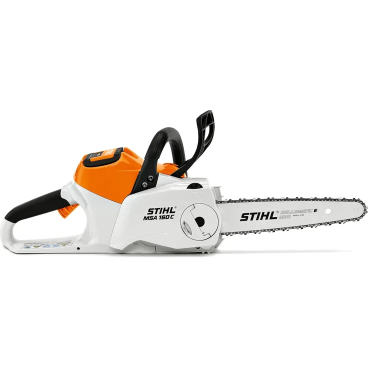Stihl MSA 160 C-B, Akku Kettensäge mit hoher Schnittleistung und QuickStop Super Sicherheitssystem