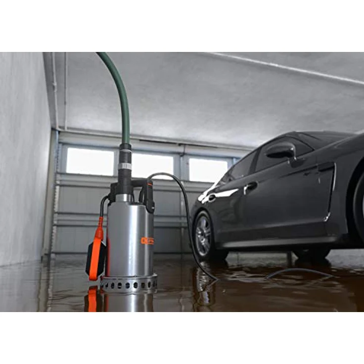 Black+Decker BXUP750XCE Tauchpumpe für Klarwasser, 750 W, max. Förderleistung 11.000 l/h, max. Förderhöhe 8,5 m, Grau – Bild 3