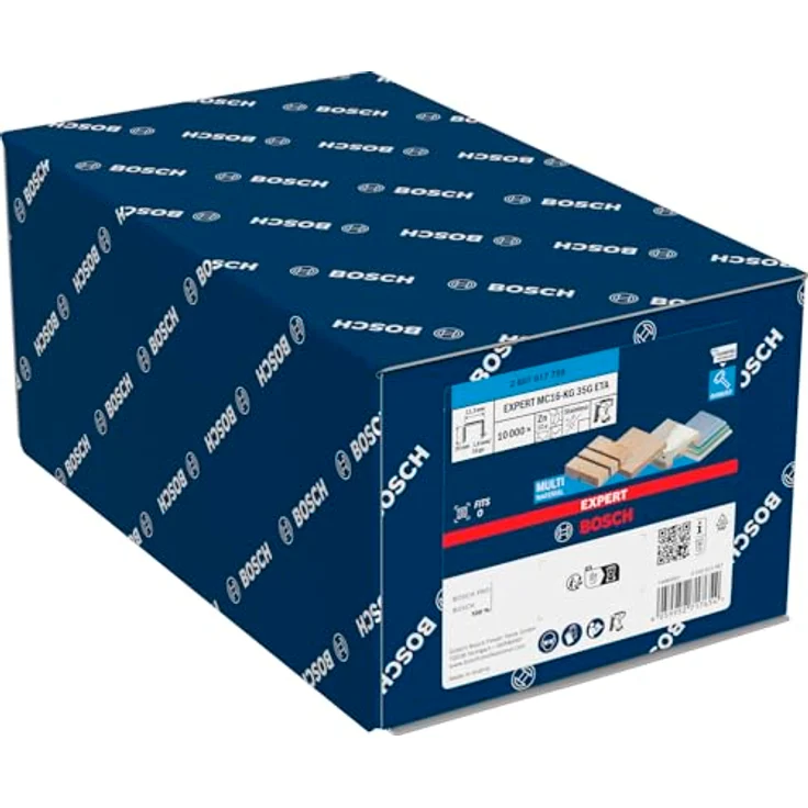 Bosch EXPERT MC16-KG G ETA Klammer, 1,6/16 g, mittlerer Rücken, Länge 35 mm, für Bauholz und Spanplatte – Bild 2