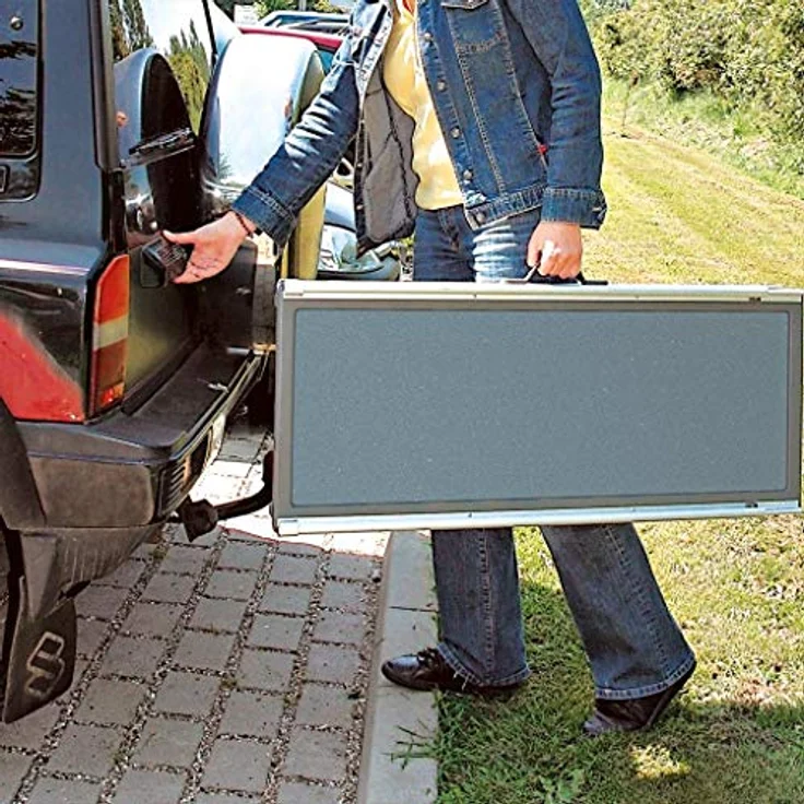 Trixie Petwalk Aluminium Teleskop-Rampe 100 - 180 cm – Bild 3