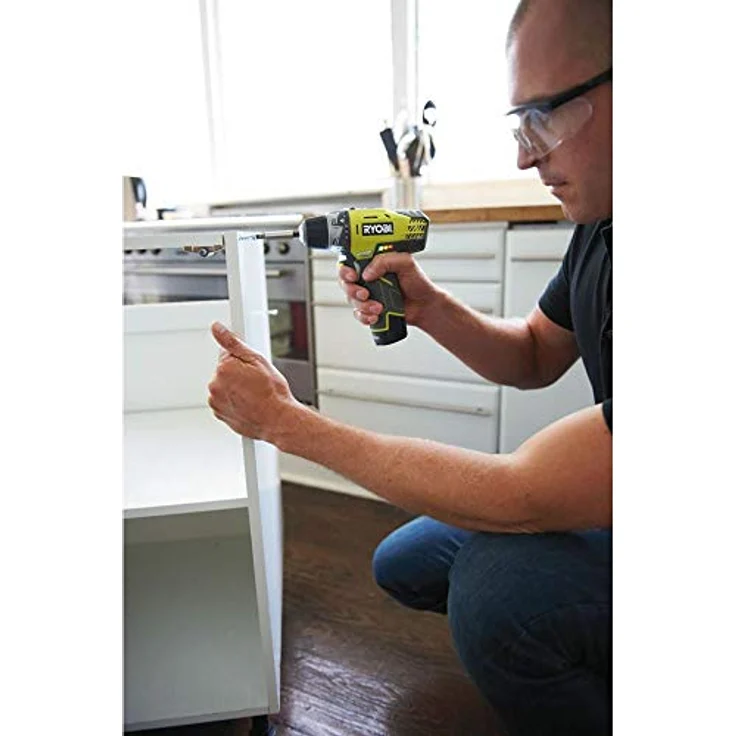 Ryobi 5133001802 2-Gang Akku-Kompaktschrauber Typ R12DD-LL13S, 12 V, Schwarz, Gelb – Bild 6