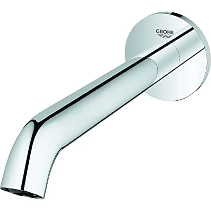GROHE Essence Wannenarmatur 22cm, Einlauf für Wandmontage, Mousseur, chrom, EcoJoy Wasserersparnis, 13449001 – Bild 4