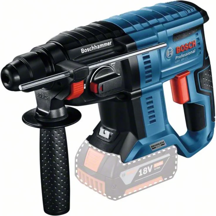 Bosch Professional GBH 18V-21 Karton Akku-Bohrhammer – Bild 1