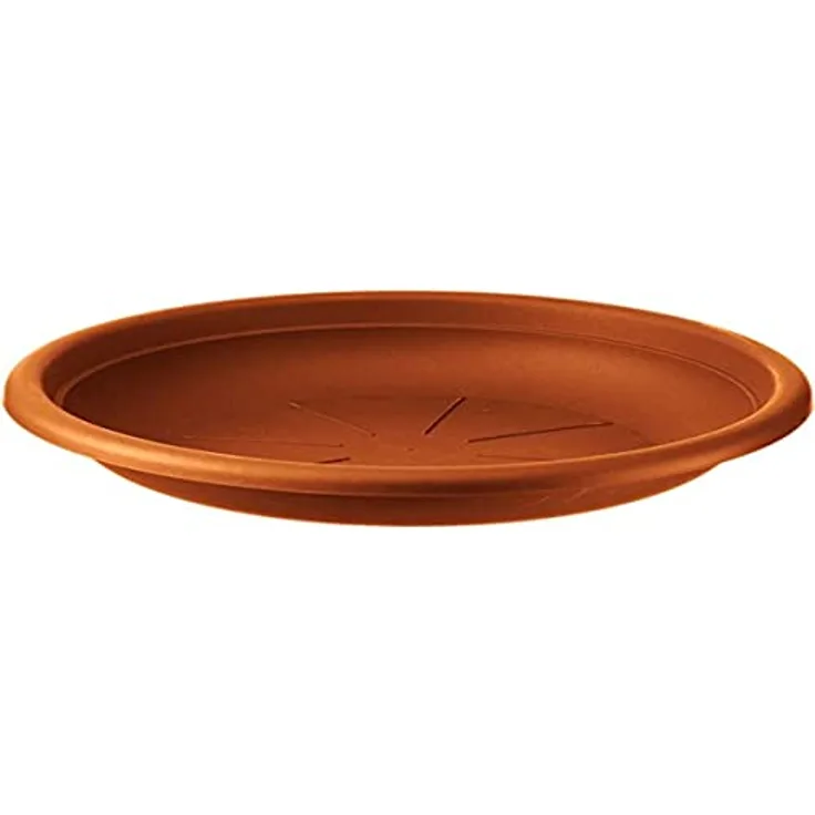 Art Plast Sottovasi Untersetzer Ø 22 cm, Terrakottafarben