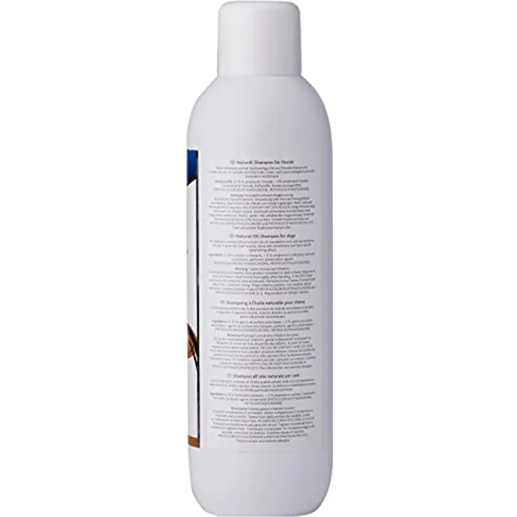 TRIXIE Naturöl-Tiershampoo, 1000 ml mit Macadamianussöl und Sanddornfruchtfleischöl für optimale Fellpflege – Bild 2