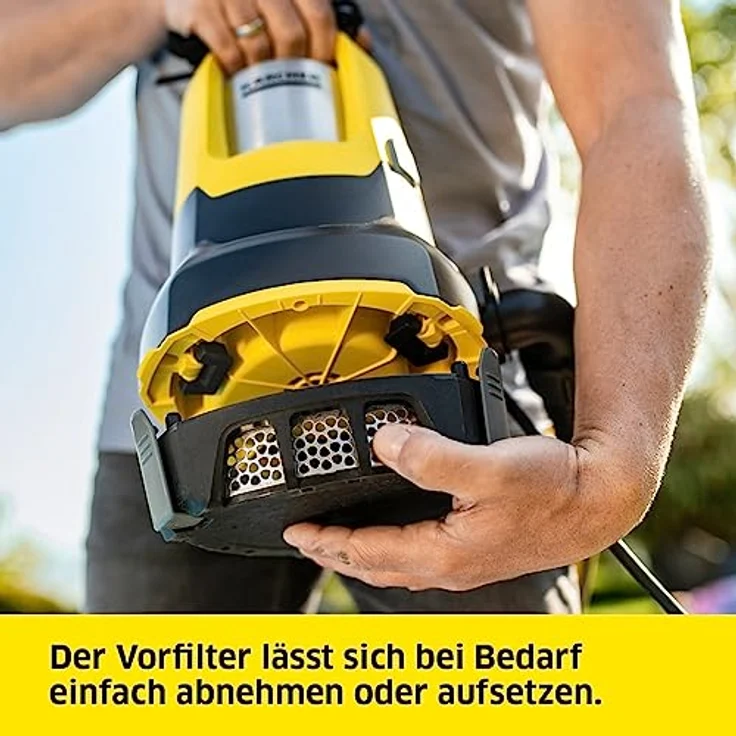 Kärcher Flachsaugende Tauchpumpe SP 17.000 Flat Level Sensor, leistungsstarke Klarwasser-Pumpe mit Edelstahlgehäuse – Bild 7