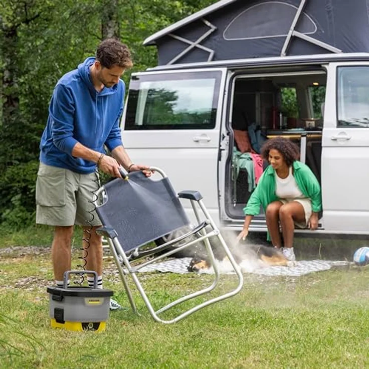 Kärcher Mobile Outdoor Cleaner OC 4, Hochdruckreiniger mit integriertem Lithium-Ionen-Akku und 8 Liter Wassertank – Bild 8