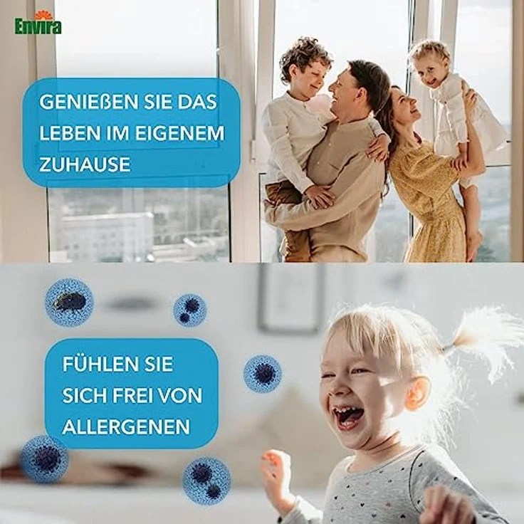 Envira Anti-Milbenspray - Milbenspray für Matratzen mit Langzeitwirkung - Geruchlos & Auf Wasserbasis (500 ml (3er Pack)) – Bild 4