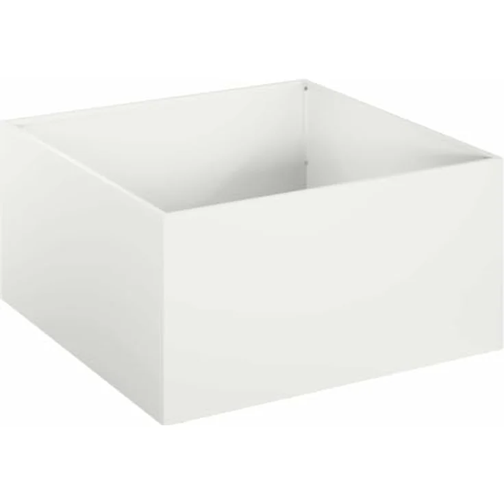 vidaXL Hochbeet Garten-Pflanzgefäß, 2er Set, wetterbeständig, weiß, 60 x 60 x 30 cm – Bild 6