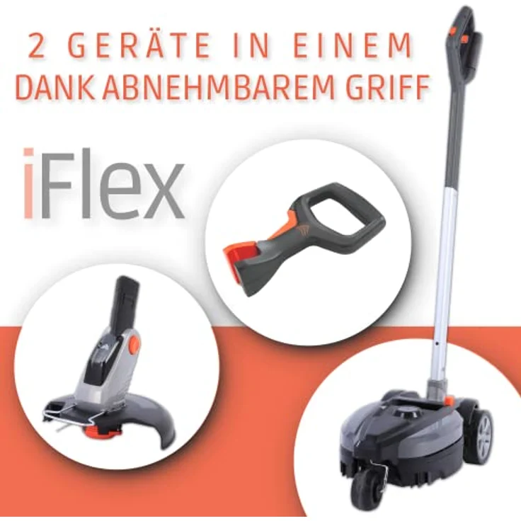 Yardforce Akku Rasenmäher 12 Volt | inkl. Trimmer und Akku 4.0 Ah – Bild 2