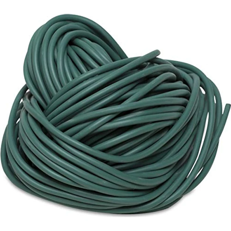 Windhager Kunststoffschnur mitwachsend, Bindeschlauch zur flexiblen Pflanzenbefestigung, grün, 23m, Ø 3mm, 73565 – Bild 1