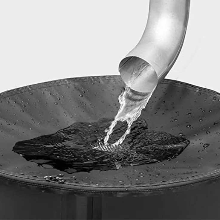 Cellfast Faltbarer Regenwassertank, Handlich, Leicht, Einfach zu montieren, Reißverschluss, Hohe Qualität, Fassungsvermögen 250 l – Bild 3