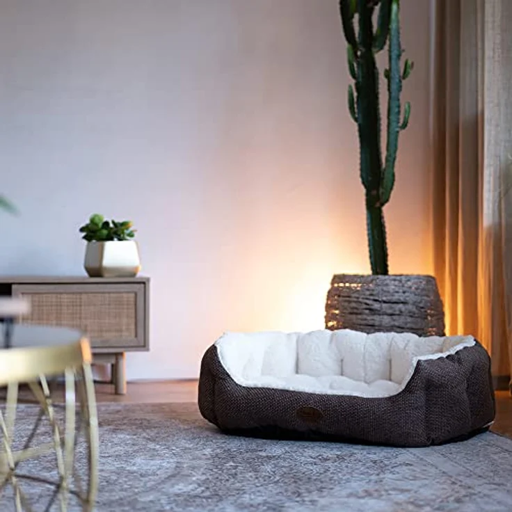 Nobby Komfort Bett ALBA braun 55 x 50 x 21 cm – Bild 3