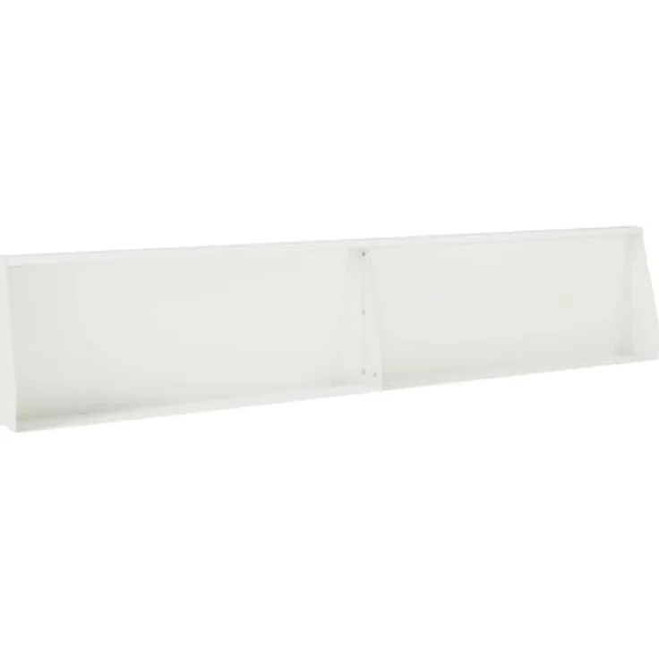 vidaXL Beetumrandung Stützmauer, modulare Gartenmauer aus wetterbeständigem Stahl, 8 Stück, 300 x 100 x 30 cm, Weiß – Bild 6