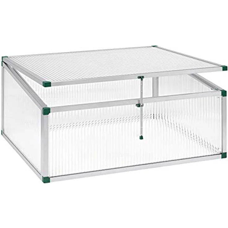 Beckmann FT3 Frühbeet Typ Allgäu Modell 3 Größe 2 mit 16 mm Polycarbonat Stegdreifachplatten – Bild 1