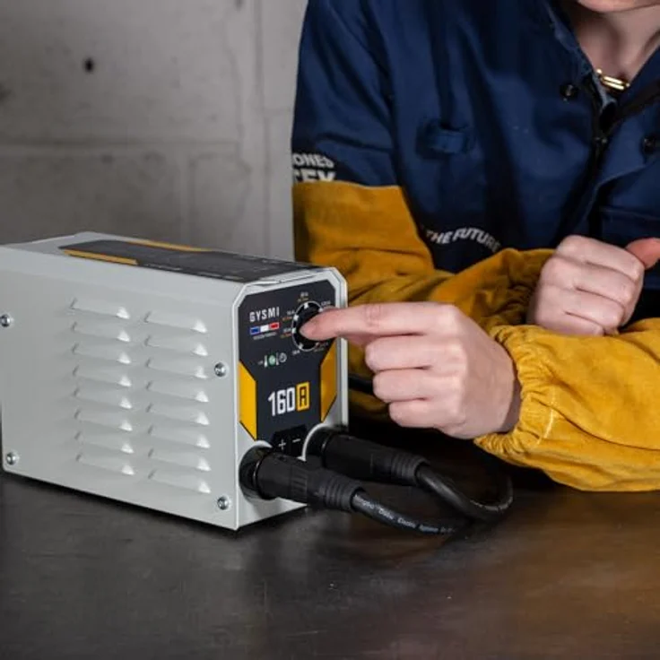 GYS GYSMI 160 A, einphasiges Schweißgerät (MMA) mit 160 A, Arc Force, Antiticking, Hot Start, inkl. Elektrodenhalter und Massekabel, 230 V – Bild 5