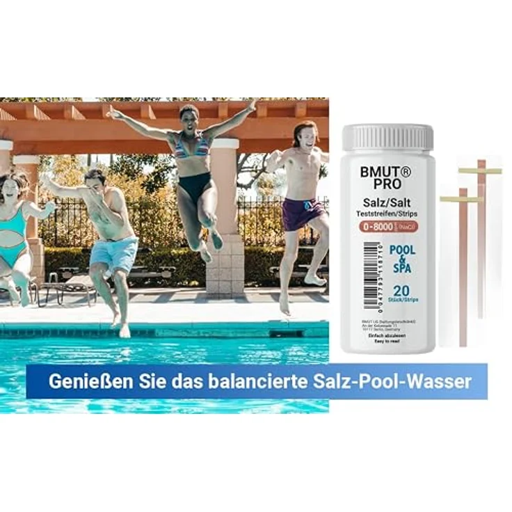 BMUT Salzwasser Test, Salztest 0-8000 ppm für Natriumchlorid-Konzentration – Bild 3