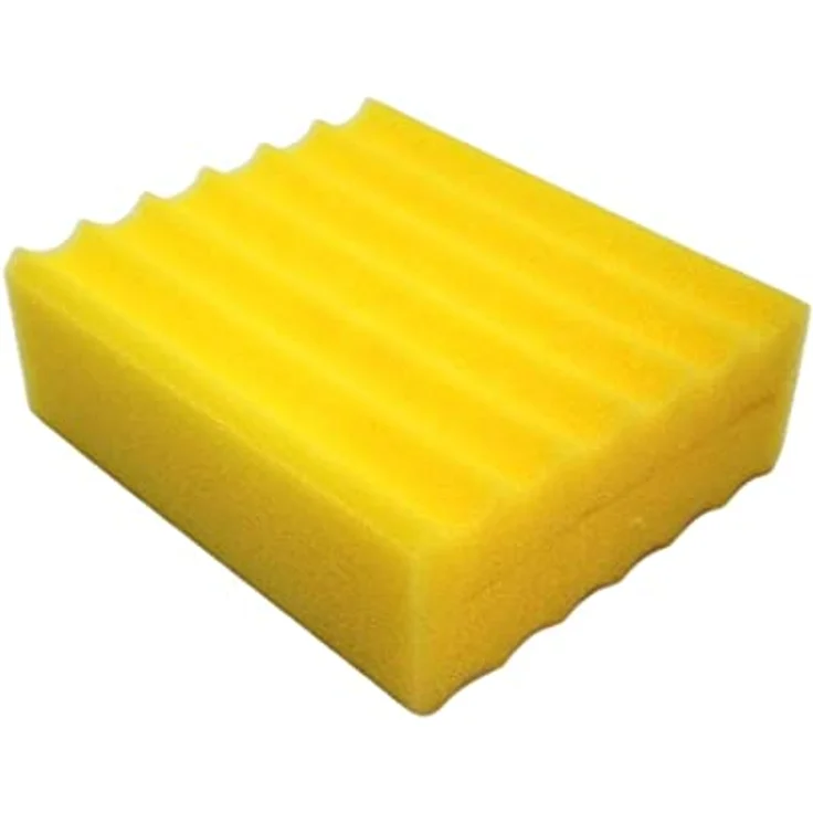 AquaOne Ersatzschwämme für CBF-350B CBF-550 Teichfilter, 4 blaue und 4 gelbe Schwämme, hohe Wasserdurchlaufmenge, einfach zu reinigen – Bild 4