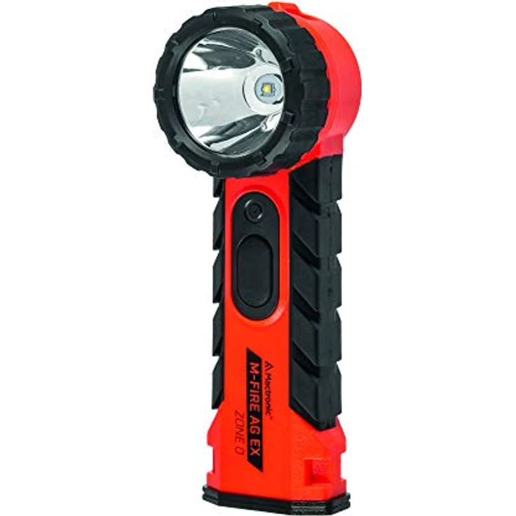 Mactronic M-FIRE AG, Ex-ATEX Zone 0 Taschenlampe mit 323 Lumen, stoßfest und IP54, inkl. 4 AA-Batterien – Bild 1