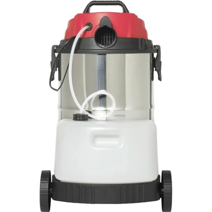 Toolcraft Industriestaubsauger, Nass- und Trockensauger mit waschbarem Staubbeutel, 5L Fassungsvermögen, blau – Bild 3
